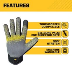 Large Dura-Knit Work Gloves -Work Gloves Shop firm grip work gloves 67892 24 4f 1000