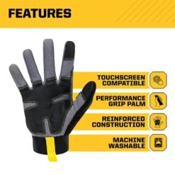 Large General Purpose Work Gloves (3-Pack) -Work Gloves Shop firm grip work gloves 68312 14 4f 1000