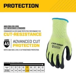 Large ANSI A5 Cut Resistant Gloves -Work Gloves Shop firm grip work gloves 79007 06 76 1000