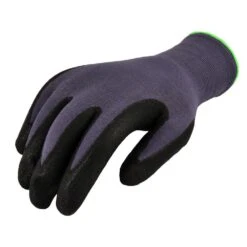 Seamless Knit Nylon Nitrile Medium Black Form Coated Work Gloves (6-Pair) 18 Seamless Knit Nylon Nitrile Medium Black Form Coated Work Gloves (6-Pair) -Work Gloves Shop g f products work gloves 15196m c3 1000