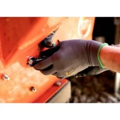 Seamless Knit Nylon Nitrile X-Large Black Form Coated Work Gloves (6-Pair) -Work Gloves Shop g f products work gloves 15196xl fa 1000