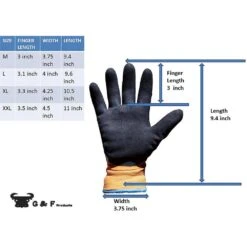 Large Winter Gloves For Outdoor Cold Weather (12-Pairs) -Work Gloves Shop g f products work gloves 1528l dz c3 1000