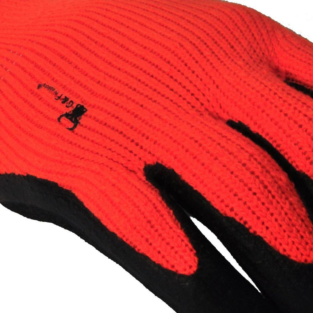 Winter Grip Medium Master Heavy Textured High Visibility Latex Coated Gloves 5 Winter Grip Medium Master Heavy Textured High Visibility Latex Coated Gloves - Image 3