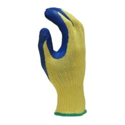 Cut Resistant 100% Kevlar Heavy Weight Textured Latex Coated Large Gloves (1-Pair) -Work Gloves Shop g f products work gloves 1607l 44 1000