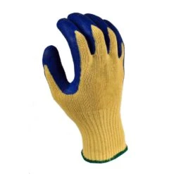 Cut Resistant 100% Kevlar Heavy Weight Textured Latex Coated Large Gloves (1-Pair) -Work Gloves Shop g f products work gloves 1607l c3 1000