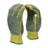 Cut Resistant 100% Kevlar Medium Gloves With PVC Dots On Both Sides 1-Pair -Work Gloves Shop g f products work gloves 1670m 64 1000