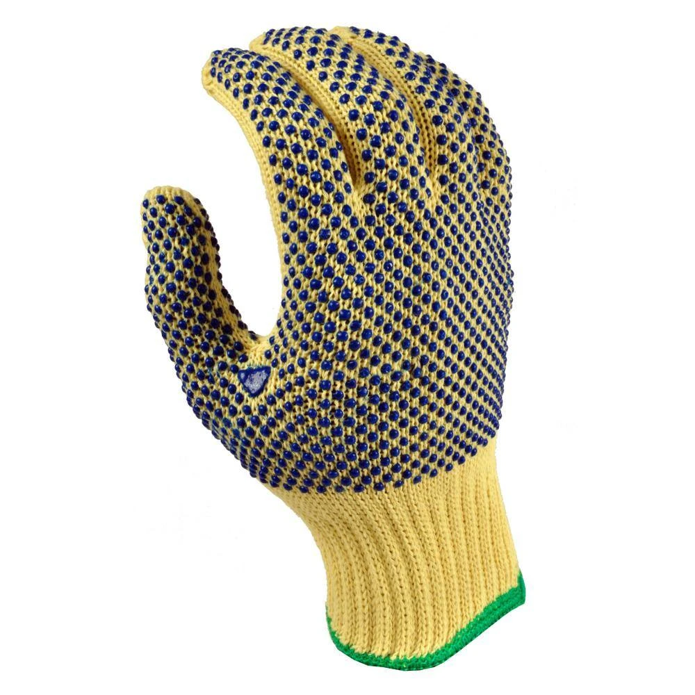 Cut Resistant 100% Kevlar Medium Gloves With PVC Dots On Both Sides 1-Pair 12 Cut Resistant 100% Kevlar Medium Gloves With PVC Dots On Both Sides 1-Pair - Image 10
