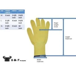 Cut Resistant X-Large 100% DuPont Kevlar Gloves -Work Gloves Shop g f products work gloves 1678xl 1f 1000