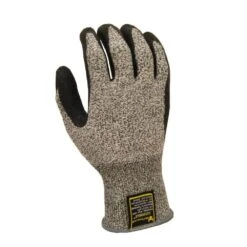 CutShield X-Large Grey Nitirle Coated Grip Cut Slash Puncture Resistant Gloves -Work Gloves Shop g f products work gloves 22600xl 1f 1000