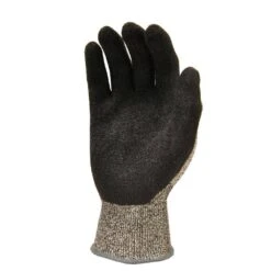 CutShield X-Large Grey Nitirle Coated Grip Cut Slash Puncture Resistant Gloves -Work Gloves Shop g f products work gloves 22600xl 4f 1000