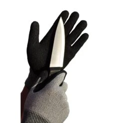 CutShield X-Large Grey Nitirle Coated Grip Cut Slash Puncture Resistant Gloves -Work Gloves Shop g f products work gloves 22600xl c3 1000