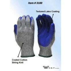 Small Size Blue Textured Latex Coated Knit Gloves 19 Small Size Blue Textured Latex Coated Knit Gloves -Work Gloves Shop g f products work gloves 3100s 10 1d 1000