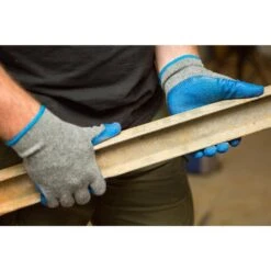 X-Large Size Blue Textured Latex Coated Knit Gloves 19 X-Large Size Blue Textured Latex Coated Knit Gloves -Work Gloves Shop g f products work gloves 3100xl 10 40 1000