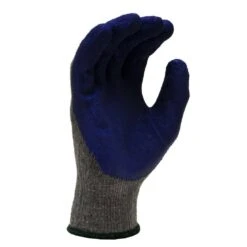 X-Large Size Blue Textured Latex Coated Knit Gloves 25 X-Large Size Blue Textured Latex Coated Knit Gloves -Work Gloves Shop g f products work gloves 3100xl 10 4f 1000