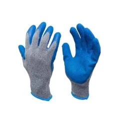 X-Large Size Blue Textured Latex Coated Knit Gloves 30 X-Large Size Blue Textured Latex Coated Knit Gloves -Work Gloves Shop g f products work gloves 3100xl 10 d4 1000