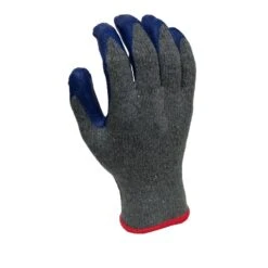 Large Blue String Knit Palm Latex Dipped Gloves (10-Pairs) -Work Gloves Shop g f products work gloves 3108 12 c3 1000