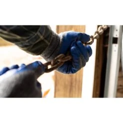 Large Blue String Knit Palm Latex Dipped Gloves (10-Pairs) -Work Gloves Shop g f products work gloves 3108 12 d4 1000