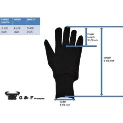 Large Jersey Gloves In Regular Brown (300-Case) -Work Gloves Shop g f products work gloves 4408 25 fa 1000