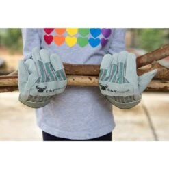 Kids Work And Gardening Gloves With Rubberized Safety Cuff 11 Kids Work And Gardening Gloves With Rubberized Safety Cuff -Work Gloves Shop g f products work gloves 5008 4f 1000