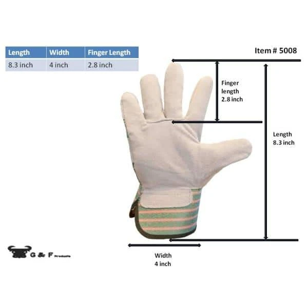 Kids Work And Gardening Gloves With Rubberized Safety Cuff 4 Kids Work And Gardening Gloves With Rubberized Safety Cuff - Image 2