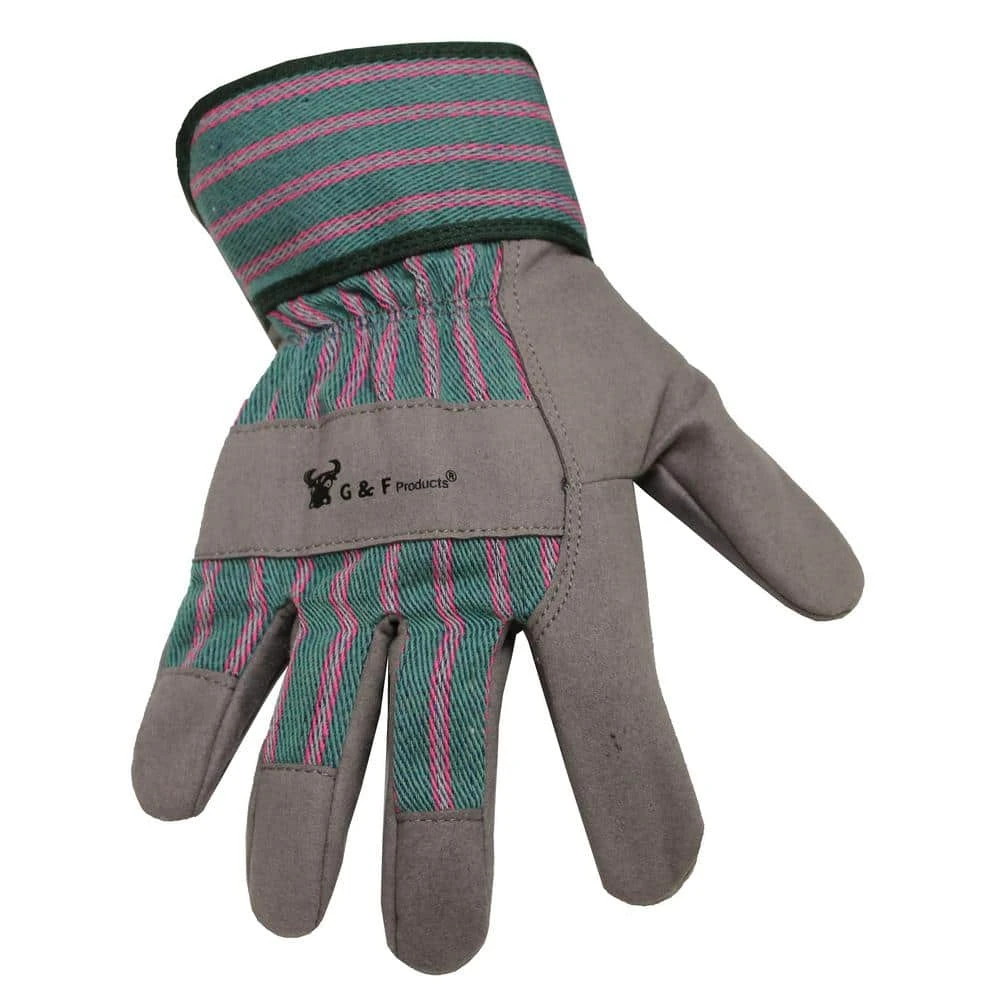 Grey Children Work Gloves 8 Grey Children Work Gloves - Image 6