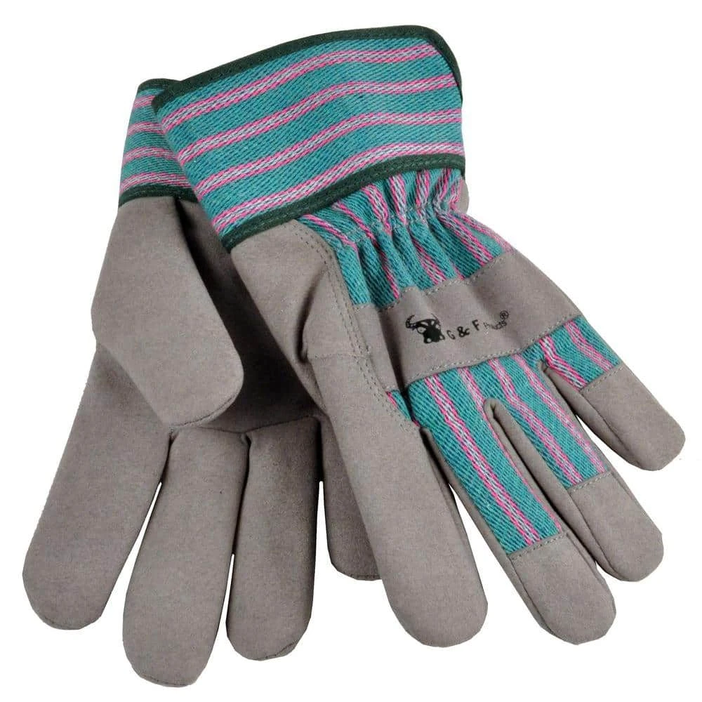 Grey Children Work Gloves 3 Grey Children Work Gloves