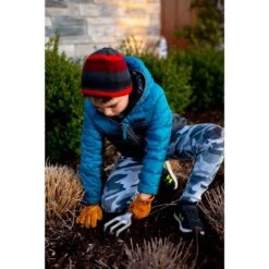 Brown Kid's Leather Work Gloves -Work Gloves Shop g f products work gloves 5013l 1d 1000