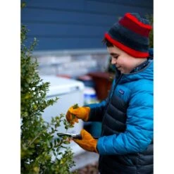 Brown Kid's Leather Work Gloves -Work Gloves Shop g f products work gloves 5013l 76 1000