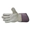 Premium Suede Leather Work Gloves With Extra Long Rubberized Safety Cuff (5-Pair Pack) -Work Gloves Shop g f products work gloves 5025l 5 64 1000