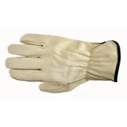 Premium Genuine Grain Cowhide Large Leather Gloves (3-Pair) -Work Gloves Shop g f products work gloves 6003l 3 c3 1000