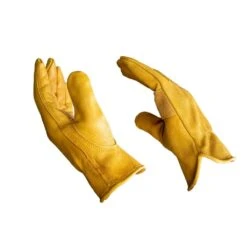 Premium Genuine Cowhide X-Large Leather Gloves With Reinforced Patch Palm (3-Pair) -Work Gloves Shop g f products work gloves 6203xl 3 4f 1000