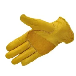 Premium Genuine Cowhide X-Large Leather Gloves With Reinforced Patch Palm (3-Pair) -Work Gloves Shop g f products work gloves 6203xl 3 c3 1000