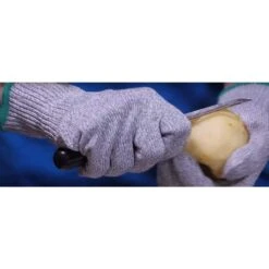 Cut Resistant Gloves With Heat Resistant Silicone Coated Palm, Cut Level 5, Food Grade, L -Work Gloves Shop g f products work gloves 77100l 40 1000