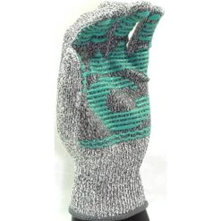 Cut Resistant Gloves With Heat Resistant Silicone Coated Palm, Cut Level 5, Food Grade, XL -Work Gloves Shop g f products work gloves 77100xl 1f 1000
