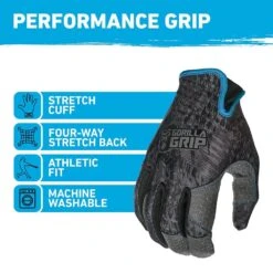 Medium Performance Grip Work Gloves -Work Gloves Shop gorilla grip work gloves 22856 06 c3 1000