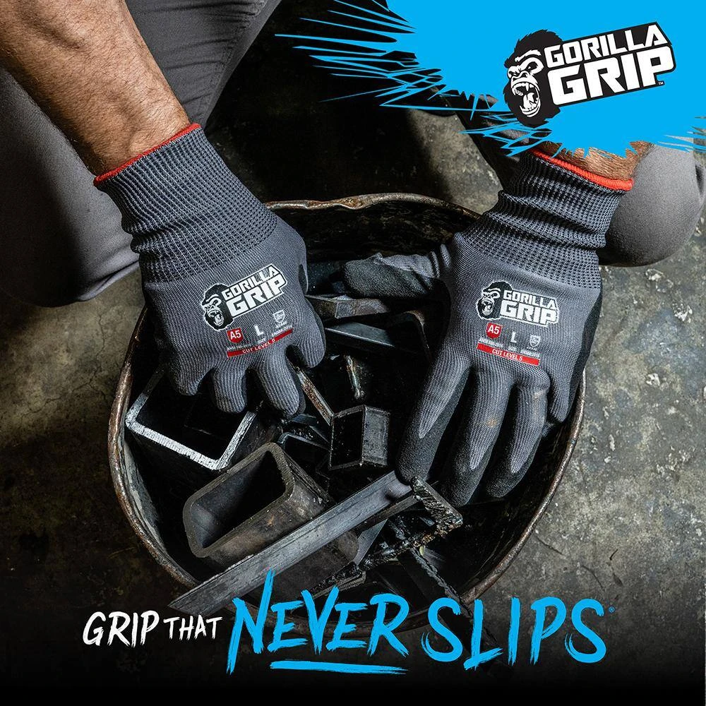 Medium Precision Grip A5 Cut Resistant Work Gloves 10 Medium Precision Grip A5 Cut Resistant Work Gloves - Image 8
