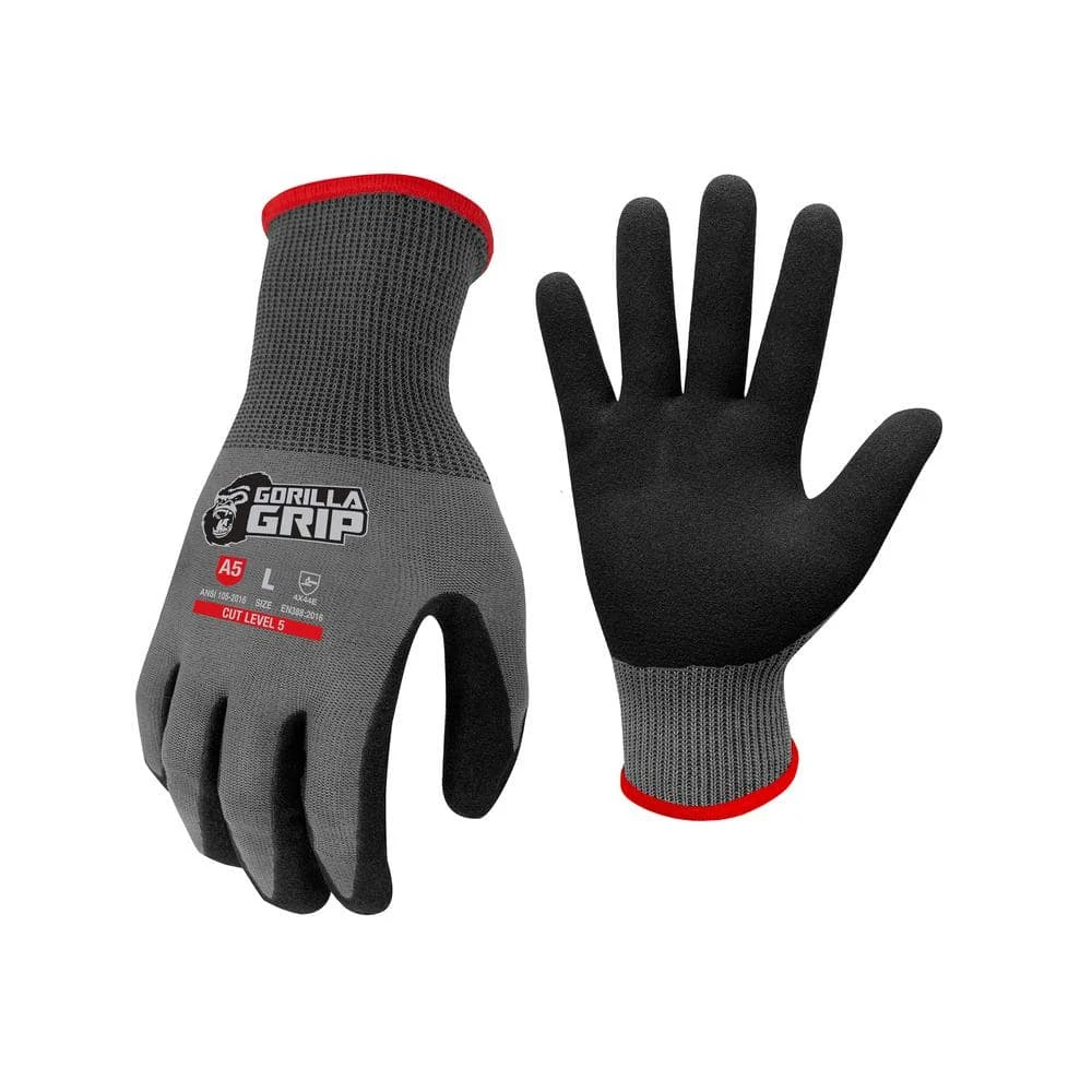 Medium Precision Grip A5 Cut Resistant Work Gloves 3 Medium Precision Grip A5 Cut Resistant Work Gloves