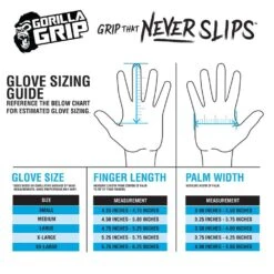 X-Large TRAX Extreme Grip Work Gloves (5-Pack) -Work Gloves Shop gorilla grip work gloves 25628 18 fa 1000