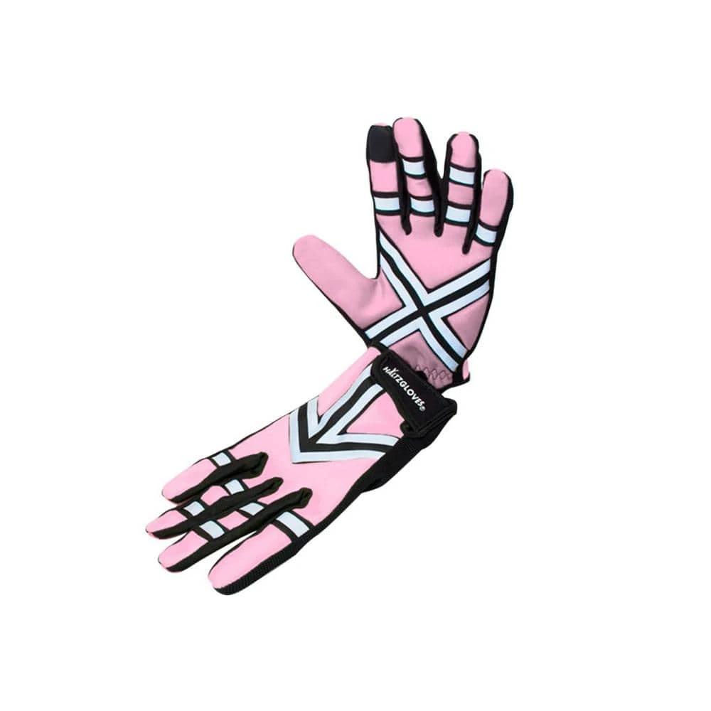 Kids Pink Reflective Microfiber Industrial Safety Itsy Bitsy Gloves 3 Kids Pink Reflective Microfiber Industrial Safety Itsy Bitsy Gloves