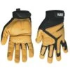 Klein Tools Large Journeyman Leather Gloves -Work Gloves Shop klein tools work gloves 40221 64 1000