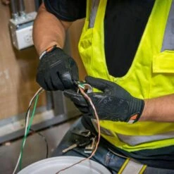 Klein Tools Journeyman Extra Large Black Wire Pulling Gloves -Work Gloves Shop klein tools work gloves 40234 a0 1000