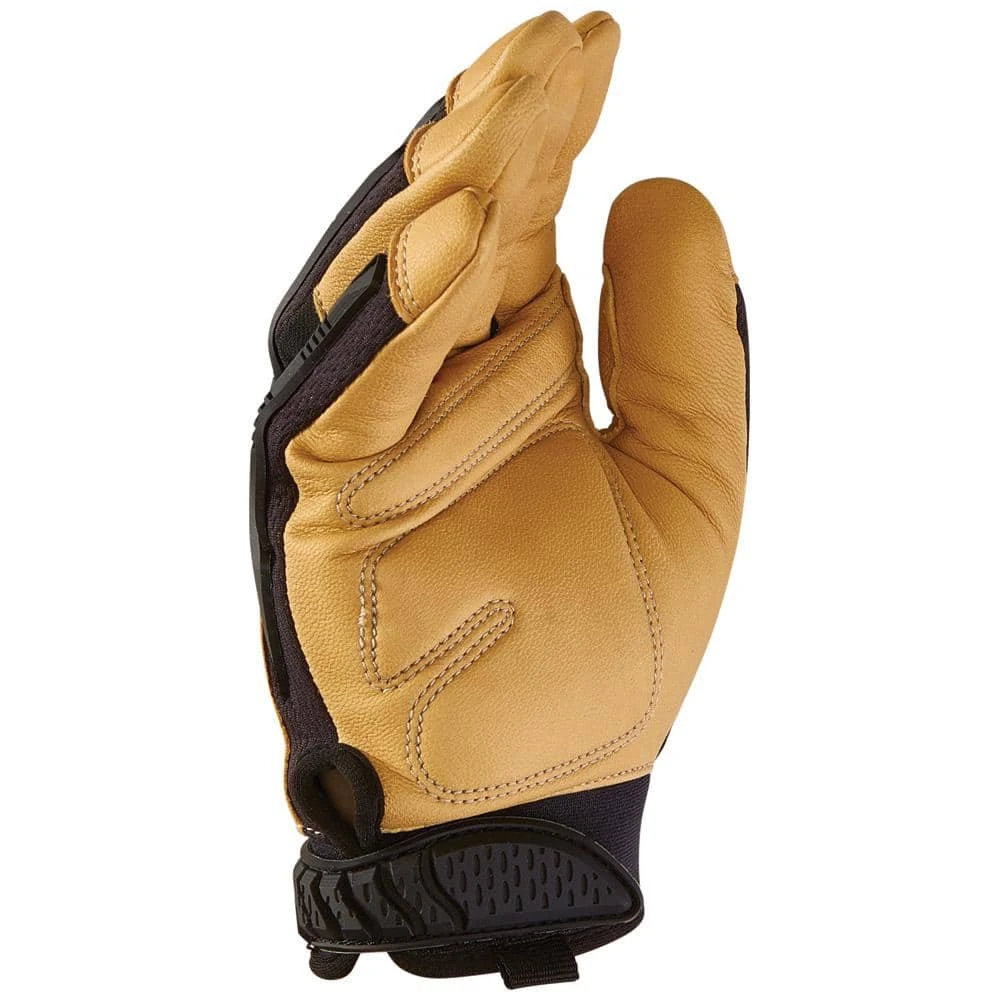 Klein Tools Leather Work Gloves, Large, Pair 7 Klein Tools Leather Work Gloves, Large, Pair - Image 5