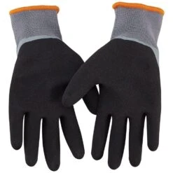 Klein Tools Large Thermal Dipped Gloves -Work Gloves Shop klein tools work gloves 60389 66 1000