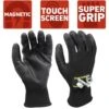 Super Grip Medium All Purpose Magnetic Gloves With Touchscreen Technology 1 Super Grip Medium All Purpose Magnetic Gloves With Touchscreen Technology -Work Gloves Shop magnogrip work gloves 002 962 64 1000