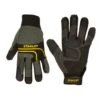 Stanley Men's Extra Large Black Synthetic Leather Palm Gloves 1 Stanley Men's Extra Large Black Synthetic Leather Palm Gloves -Work Gloves Shop stanley work gloves s77654 64 1000